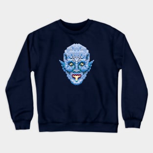 Master Vampire - Triangular Pixellation Crewneck Sweatshirt